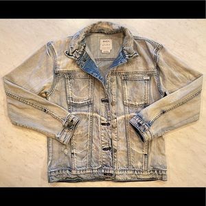 RVCA Distressed Denim Jacket